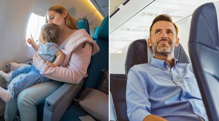 Passenger thought a woman with an 8-year-old had stolen his window seat — then she responded in a way he never expected