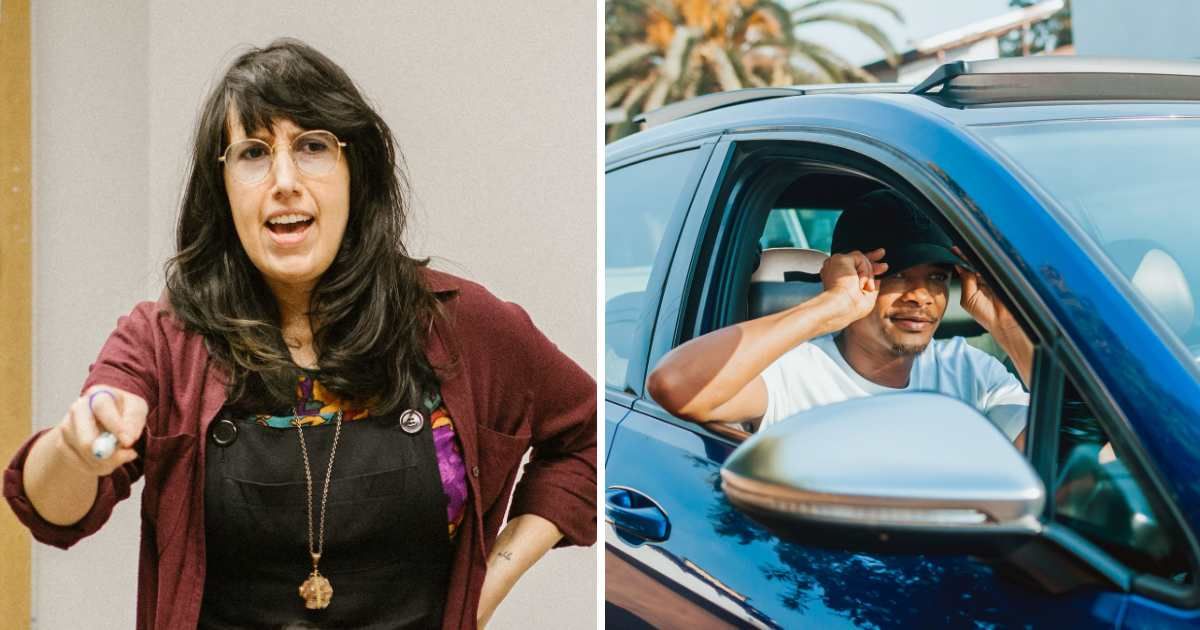 (L) Teacher scolding student. (R) Young man in a car. (Representative Cover image Source: Pexels| (L) RDNE Stock Project, (R) Kevin Maenetsa)