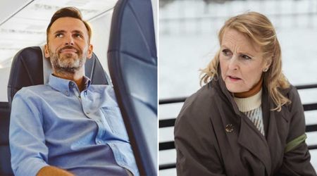 6-foot European man switched seats after a couple with a baby behind him asked him not to recline — then an American lady’s demand ticked him off