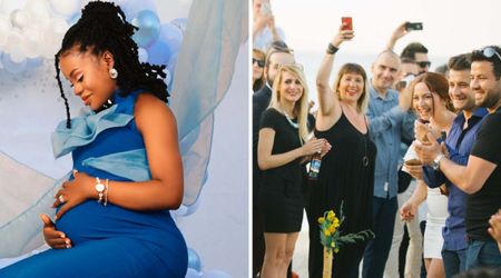 Mom popped a fake baby bump at her baby shower, leaving guests stunned — then revealed the heartbreaking reason behind it