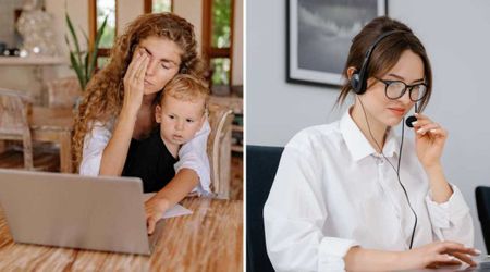 Mom showed up to a virtual interview with her sick toddler after rescheduling twice — but the employer's response wasn’t what she expected