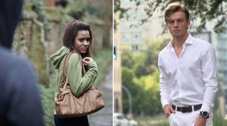 Man stepped in and pretended to be a stranger’s boyfriend to help her escape harassment—seconds later, the situation took a terrifying turn