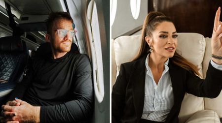 Woman heard a 7'1" man struggling for legroom in his Comfort+ seat despite paying extra—then asked one question that stunned him