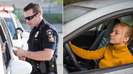 Speeding driver was confused when the cop looked nervous after pulling her over — what he said turned the stop into a celebration instead of a ticket