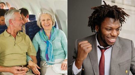 Woman asked a traveler to swap her window seat so she could sit with her husband — but when he realized what she was giving up, he was stunned