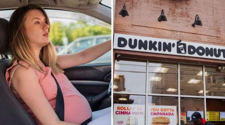 Pregnant woman gave birth in the passenger seat at 2 a.m. — then she and her husband made an unexpected stop at Dunkin’ before going to the hospital