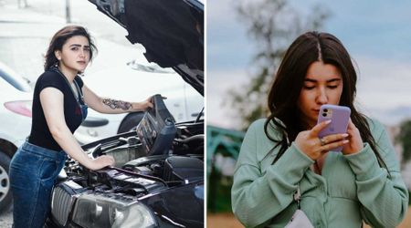 Woman stranded on the road told the guy she was dating her car broke down and thought he was too busy to check on her — then came his unexpected text