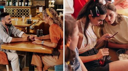 Man flirting with her friend at a bar handed her his phone for a photo—then one message preview sent her racing to find her friend before it was too l