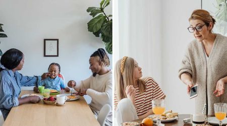 Childfree woman was upset watching a mom eat last after serving her husband and sons at the restaurant— her own mom’s response made it worse