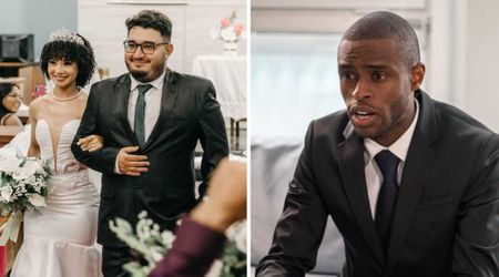 He arrived early for his college friend’s wedding and mingled with her family — when the bride walked in, one mistake had him rushing out of the churc