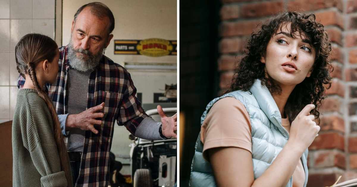 (L) Old man talking to teenage girl. (R) A woman looking at something seriously. (Representative Cover Image Source: Pexels | (L) cottonbro studio, (R) Sam Lion)