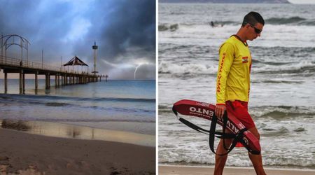 Florida lifeguard felt ‘pins and needles’ shoot down his side after lightning threw him off his feet — then did the last thing his coworkers expected