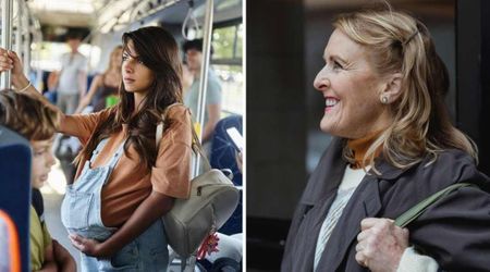 Train passenger offered his lap instead of giving up his seat for a nauseous pregnant woman — then a 70-year-old grandma made him regret it