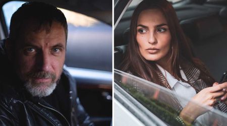 Disabled veteran in a car asked her to grab him lottery tickets at a gas station — but one panicked call to her husband made her drive away instead