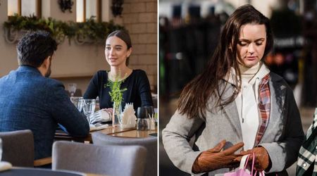 She thought her second date was going surprisingly well — until what he did before they took a single bite made her box up her meal and walk out