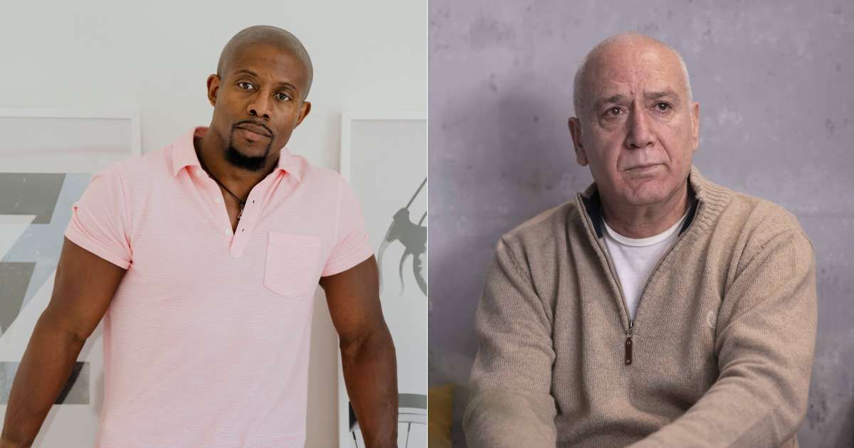 (L) A man waiting to get into lift. (R) An elderly person giving judgmental looks. (Representative Cover Image Source: Pexels| L - RDNE Stock Project, R - Meditation Life)