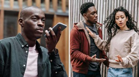 Boyfriend secretly put friends on speakerphone during intimate conversation with girlfriend. One thing he said to them made her break up instantly