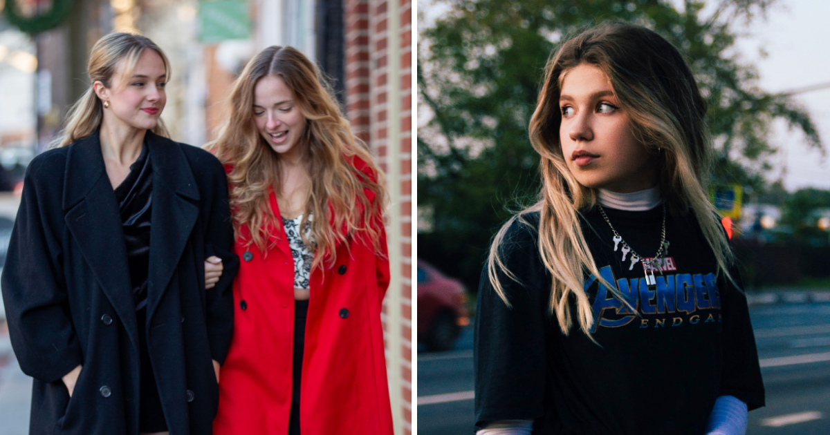 (L) Two women walking together. (R) Scared young girl looking around with caution. (Representative Cover Image Source: Pexels | (L) Jeff Denlea, (R) Amina B)