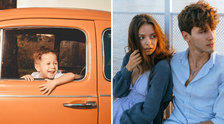 5-year-old looked out the car window on the way home and asked, 'What’s that?' — his parents froze when they followed his gaze
