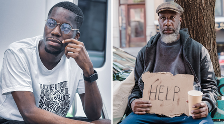 Man with no money offered a homeless stranger his fresh sandwich — he refused for a heartbreaking reason and walked away with $100