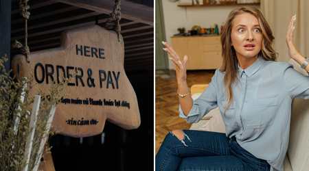 Restaurant promised customers they wouldn’t need to tip — one easy-to-miss line on the sign revealed the catch