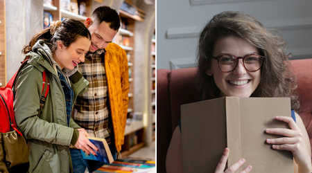 She grew suspicious when a man followed her through Barnes & Noble — his perfectly timed explanation left her stunned