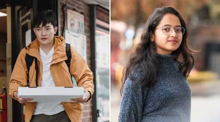 Woman too sick to answer the door requested contactless Domino’s delivery — the sight waiting outside brought her to tears