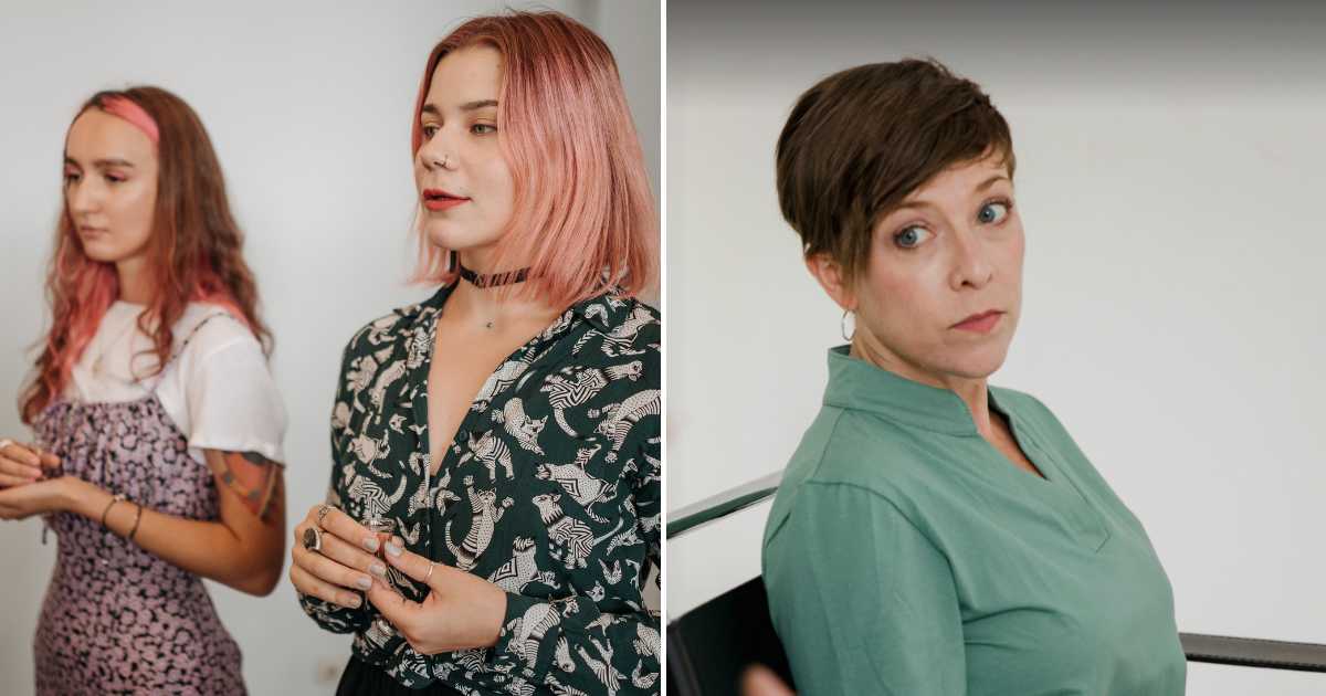 (L) Two teen girls talking. (R) A woman engrossed in a serious conversation. (Representative Cover Image Source: Pexels | (L) Pavel Danilyuk, (R) RDNE Stock Project)