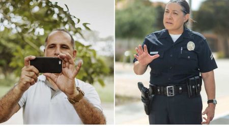 Couple called police after spotting a man taking photos of their 13-year-old at the beach — but his next move left officers unable to act