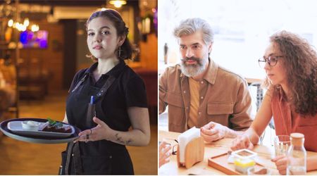 Couple left no tip on a $65 bill after the waitress asked if they wanted separate checks — their reason left her stunned