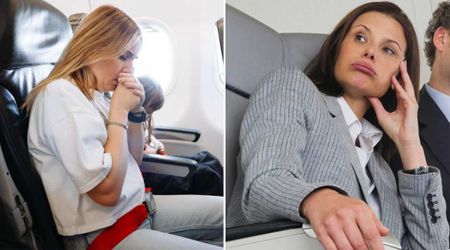 Woman became violently ill on an 11-hour flight and was taken off in a wheelchair — her boyfriend’s response stunned the passenger helping her