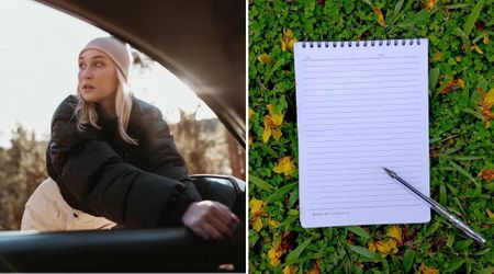 Woman found a mysterious note tucked into her car door after she left Home Depot — her cautious response turned into a warning for others