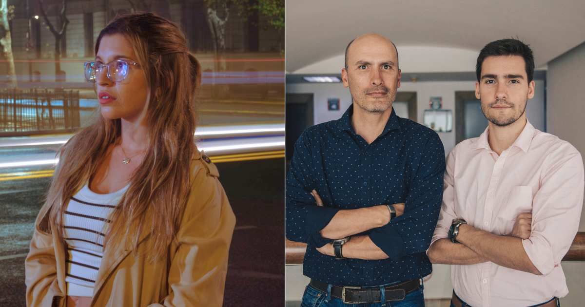 (L) A woman looks worried as she waits outdoors. (R) Two men are standing outside a public place. (Representative Cover Image Source: Pexels| L - Gabii Fernandez, R -  Apunto Group Agencia de publicidad)