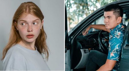 Woman grew uneasy when a man beside her car kept watching and copying her movements — the call she made helped her get away safely