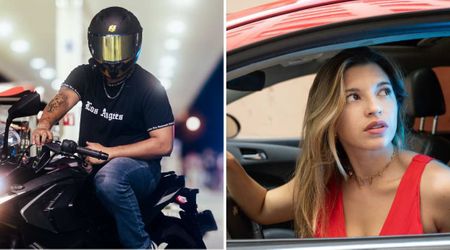 Woman was sitting alone in her car at 1 a.m. when a biker pulled up beside her — his reason for stopping left her appalled