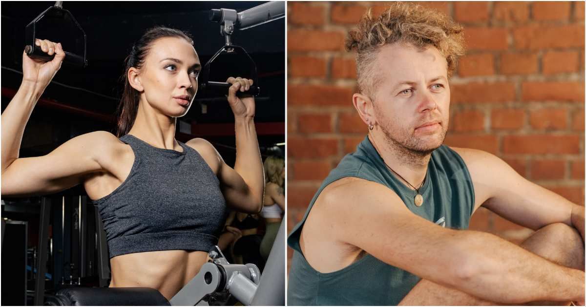 (L) A woman is working out at the gym. (R) A man sits disappointedly. (Representative Cover Image Source: Pexels| L - Alexa Popovich, R - Pavel Danilyuk)
