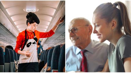 Obese passenger was humiliated when a flight attendant loudly denied her a seat belt extender — then an elderly man made an unexpected offer