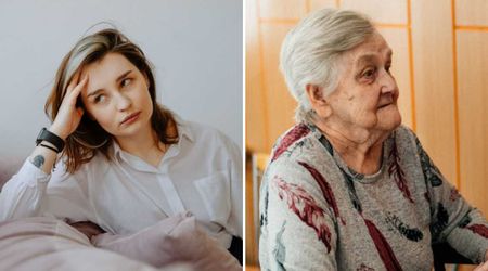 She was annoyed by what sounded like nonstop bowling balls upstairs — then one encounter with her 80-year-old neighbor brought her to tears