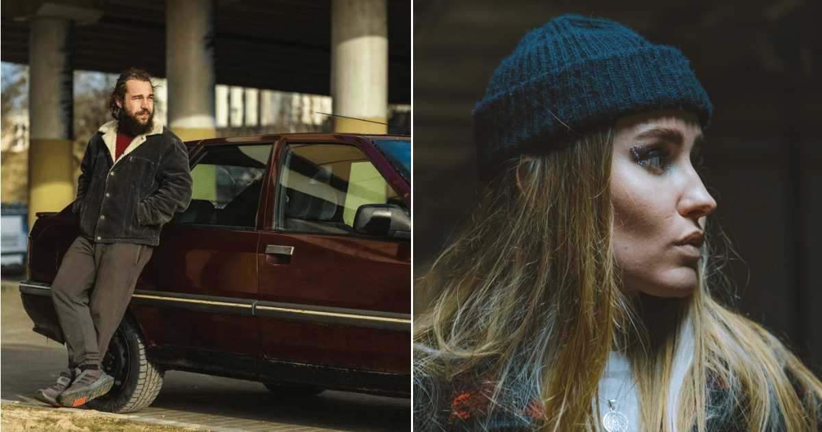 (L) A man standing by a car. (R) A woman looking scared. (Representative Cover Image Source: Pexels | (L) Aliaksei Smalenski, (R) Yaroslav Shuraev)