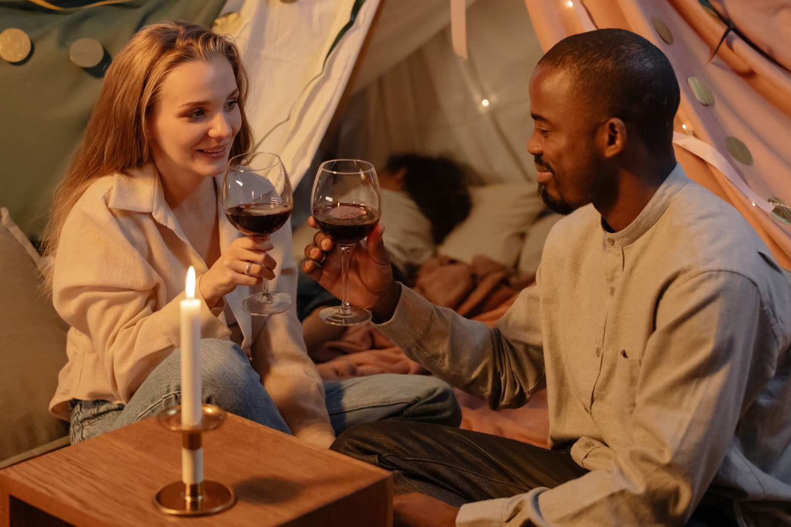 A man on a candlelight dinner. (Representative Image Source: Pexels| RDNE Stock Project)