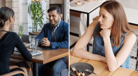 She thought weeks of talking to an Ivy League professor had led to a promising first date — then the $50 bill arrived