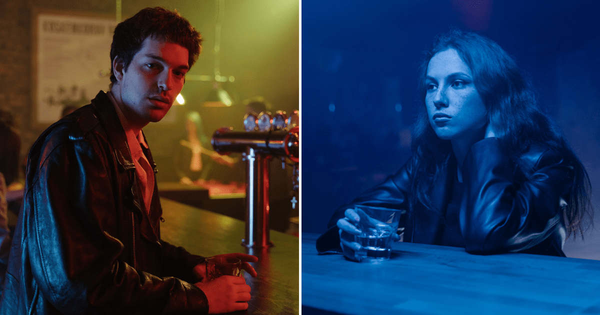 (L) A man having a drink at the bar while looking at someone. (R) A woman with a drink in hand sitting at the bar counter. (Representative Cover Image Source: Pexels | (L) cottonbro studio, (R) MART PRODUCTION)