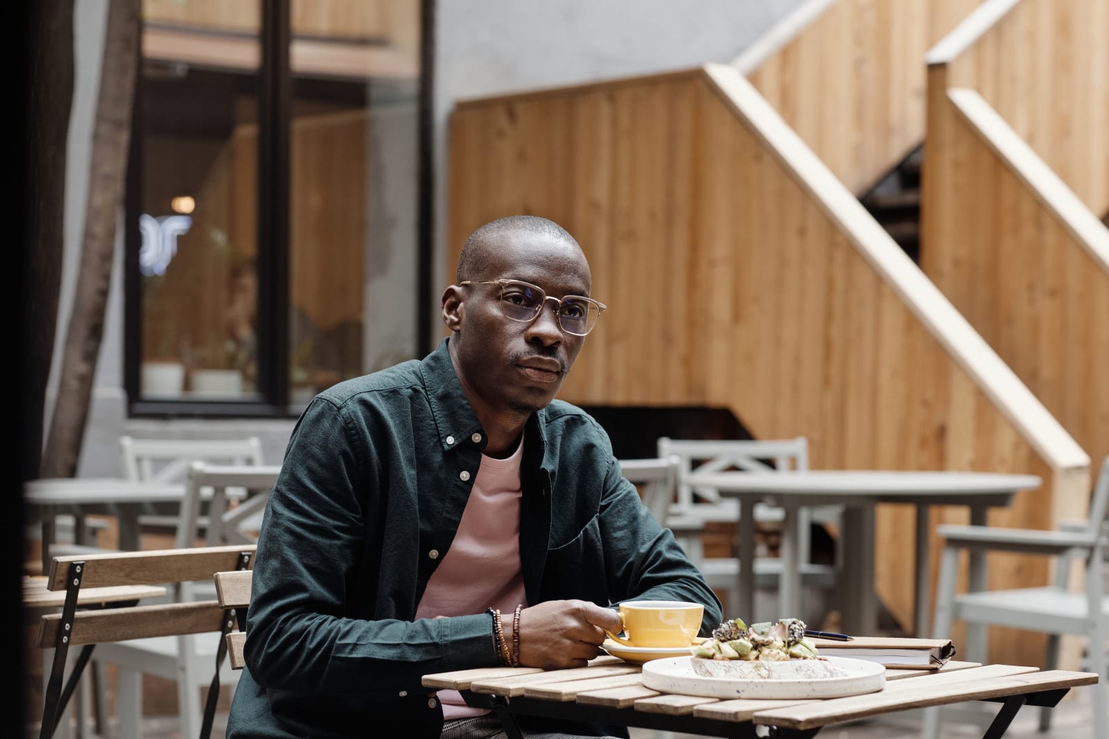 Man enjoying his food (Representative Image Source: Pexels | Theo Decker)