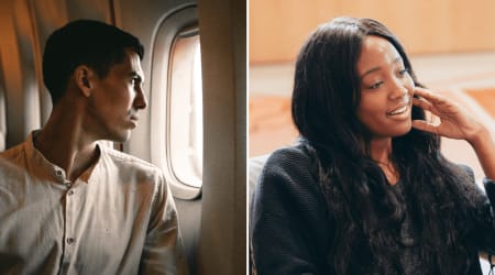 Passenger blamed a tall woman for stopping his seat from reclining — her obvious response ended the argument