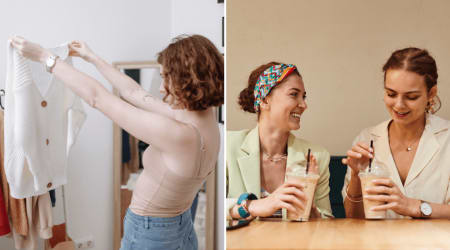 Two college roommates blamed the dryer when only their clothes kept shrinking — then they discovered the real culprit was the dining hall