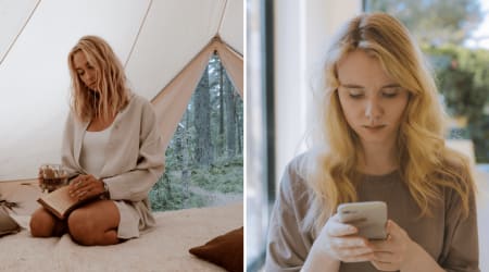 Woman camping alone offered to help a couple find their lost ring — hours later, a text from the man she never gave her number to left her terrified
