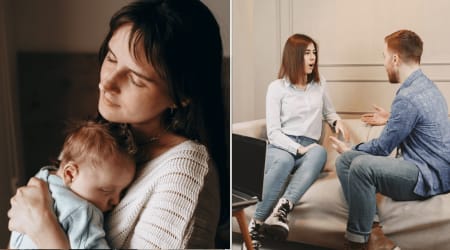 New dad hired a nanny after seeing his postpartum wife struggle — then her tearful confession broke his heart