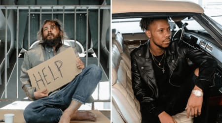 Man froze after realizing the homeless man begging for money was his old friend — the reason he ended up on the streets carried a relationship warning