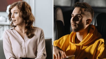 Mom asked a passenger to stop watching an R-rated show on a flight because her son could see it — their honest reply struck a chord with parents   