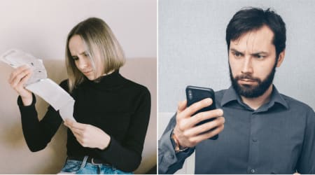 She was stuck with $400 worth of internet bills her ex was supposed to pay. When he refused, she found a way to get even — and left him red faced